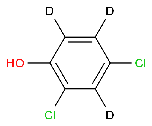 2,4-二氯苯酚-3,5,6-d3_分子结构_CAS_93951-74-7)