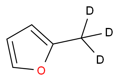 2-Methylfuran-d3_分子结构_CAS_64954-34-3)