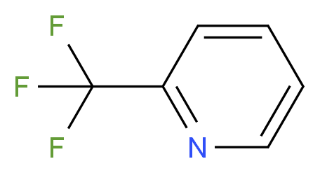 2-(trifluoromethyl)pyridine_分子结构_CAS_368-48-9