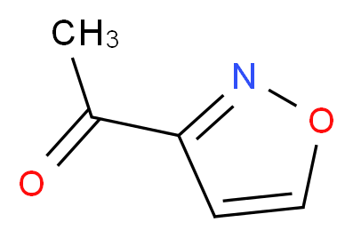 1-(3-isoxazolyl)ethanone_分子结构_CAS_88511-37-9)