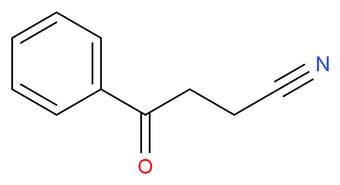 4-oxo-4-phenylbutanenitrile_分子结构_CAS_5343-98-6