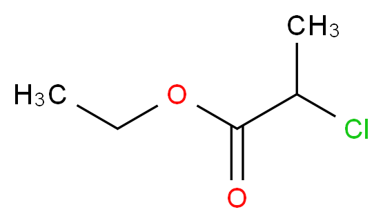ethyl 2-chloropropanoate_分子结构_CAS_535-13-7