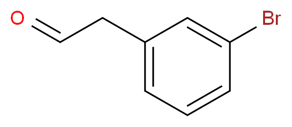 2-(3-bromophenyl)acetaldehyde_分子结构_CAS_109347-40-2