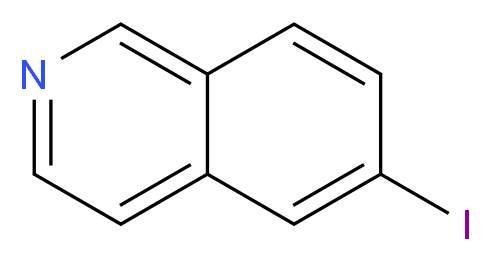 6-Iodoisoquinoline_分子结构_CAS_75476-84-5)