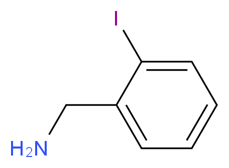 2-Iodo-benzylamine_分子结构_CAS_39959-51-8)