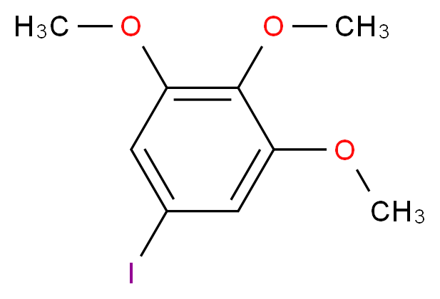 5-iodo-1,2,3-trimethoxybenzene_分子结构_CAS_25245-29-8