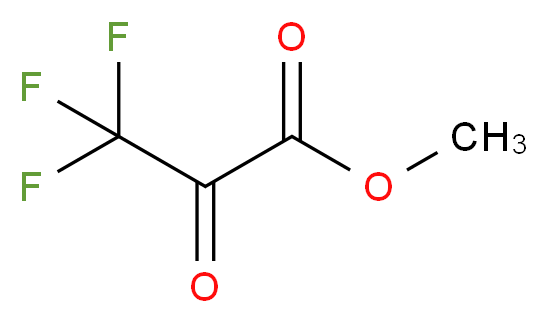 methyl 3,3,3-trifluoro-2-oxopropanoate_分子结构_CAS_13089-11-7)