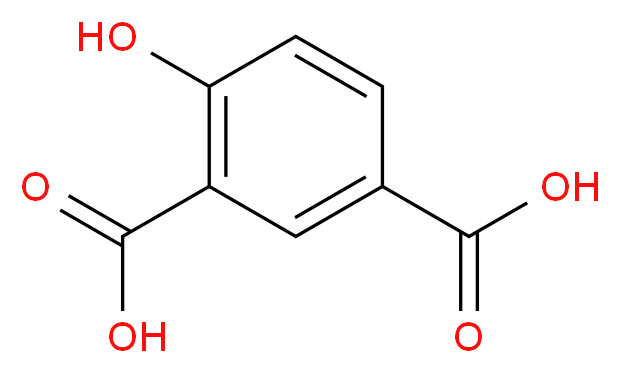 4-Hydroxyisophthalic Acid_分子结构_CAS_636-46-4)