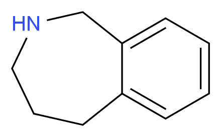 2,3,4,5-tetrahydro-1H-2-benzazepine_分子结构_CAS_7216-22-0