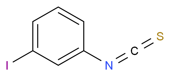 1-iodo-3-isothiocyanatobenzene_分子结构_CAS_3125-73-3
