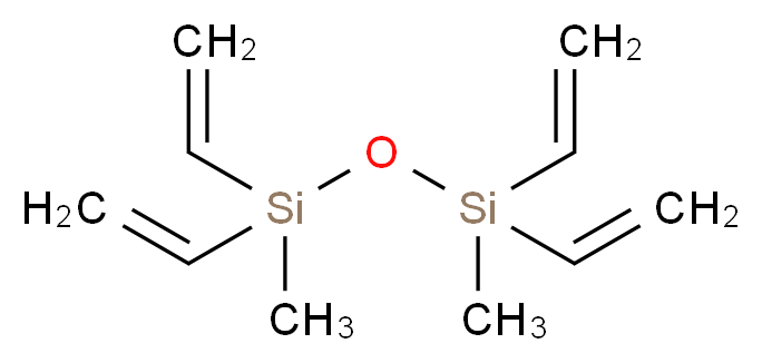 {[diethenyl(methyl)silyl]oxy}diethenylmethylsilane_分子结构_CAS_16045-78-6