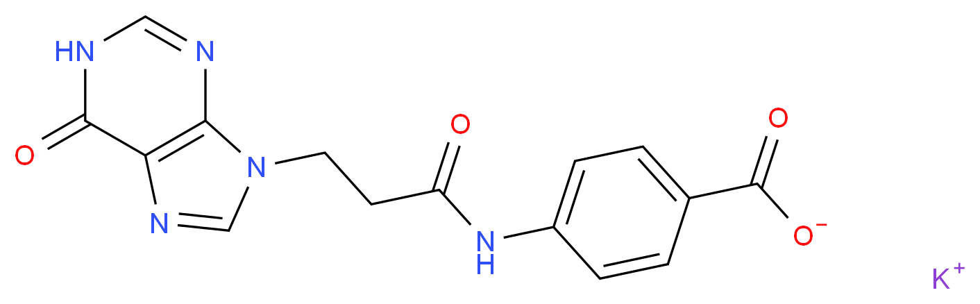 Leteprinim Potassium Salt_分子结构_CAS_192564-13-9)