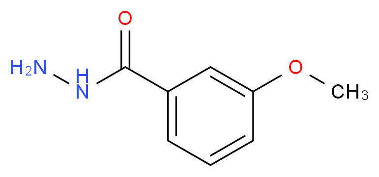 3-甲氧基苯酰肼_分子结构_CAS_5785-06-8)