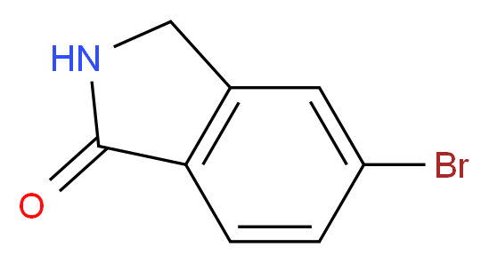 5-Bromo-2,3-dihydroisoindol-1-one_分子结构_CAS_552330-86-6)