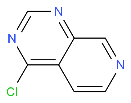 4-Chloropyrido[3,4-d]pyrimidine_分子结构_CAS_)