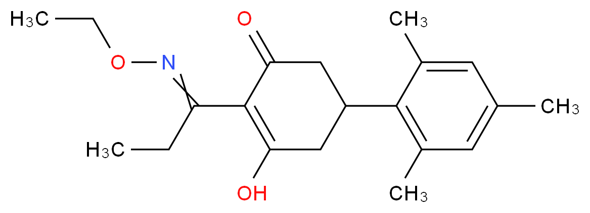 肟草酮_分子结构_CAS_87820-88-0)