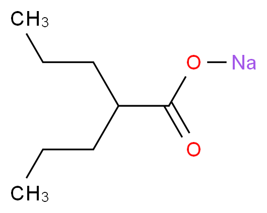 Sodium valproate_分子结构_CAS_1069-66-5)