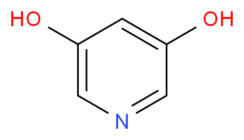 pyridine-3,5-diol_分子结构_CAS_3543-02-0