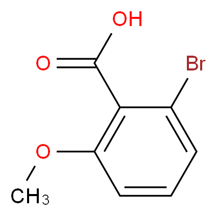 2-Bromo-6-methoxybenzoic acid_分子结构_CAS_31786-45-5)