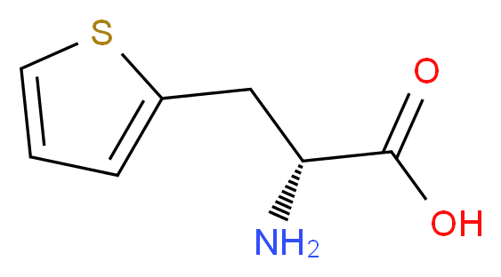 β-(2-Thienyl)-D-alanine_分子结构_CAS_139-86-6)