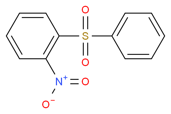 1-(benzenesulfonyl)-2-nitrobenzene_分子结构_CAS_31515-43-2