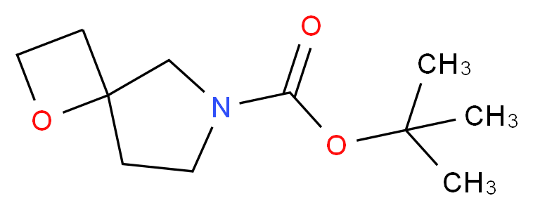 1-Oxa-6-azaspiro[3.4]octane-6-carboxylic acid tert-butyl ester_分子结构_CAS_1264635-65-5)