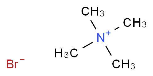 四甲基溴化铵_分子结构_CAS_64-20-0)