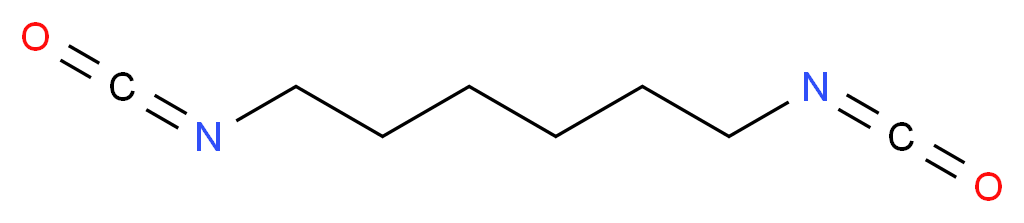 六亚甲基二异氰酸酯_分子结构_CAS_822-06-0)