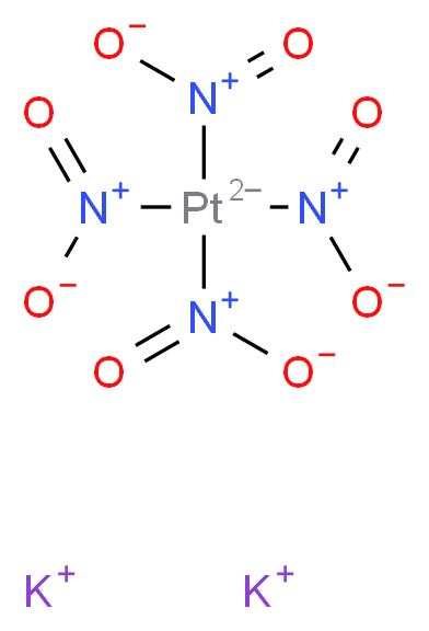 PLATINUM POTASSIUM NITRITE_分子结构_CAS_13815-39-9)