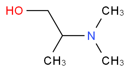 DL-2-DIMETHYLAMINO-1-PROPANOL_分子结构_CAS_15521-18-3)