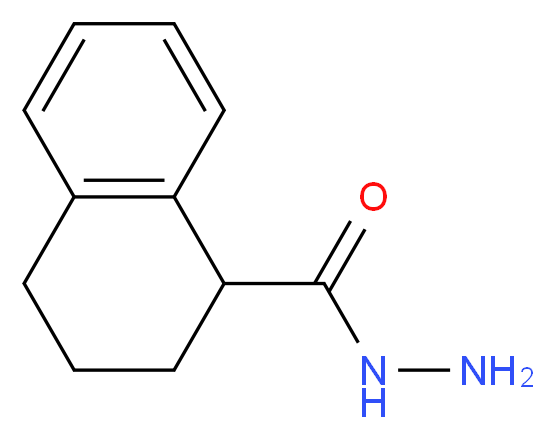 1,2,3,4-TETRAHYDRO-NAPHTHALENE-1-CARBOXYLIC ACID HYDRAZIDE_分子结构_CAS_321198-18-9)