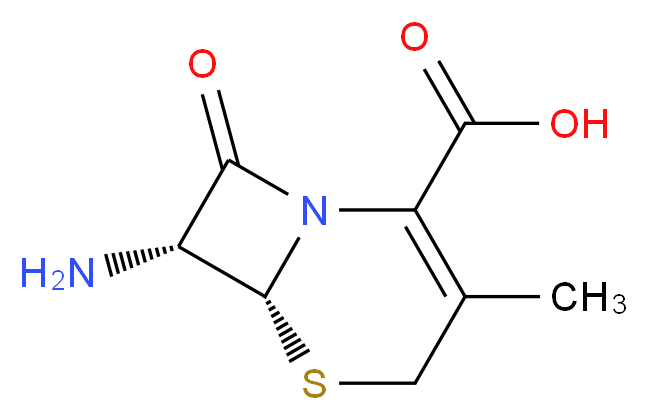 7-Aminodesacetoxycephalosporanic acid_分子结构_CAS_22252-43-3)