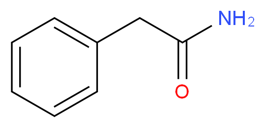 2-phenylacetamide_分子结构_CAS_103-81-1