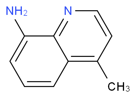 4-methylquinolin-8-amine_分子结构_CAS_62748-01-0