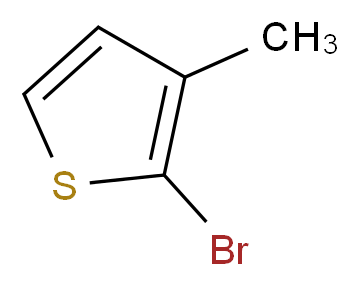 2-Bromo-3-methylthiophene_分子结构_CAS_14282-76-9)