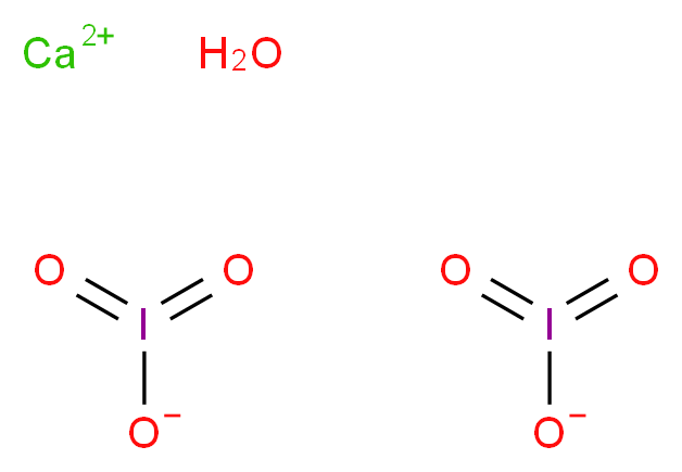 碘酸钙单水和物, 99+%最低_分子结构_CAS_10031-32-0)