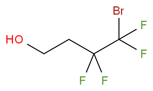 4-bromo-3,3,4,4-tetrafluorobutan-1-ol_分子结构_CAS_234443-21-1
