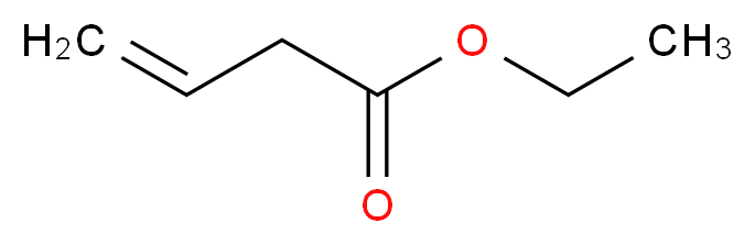 ethyl but-3-enoate_分子结构_CAS_1617-18-1