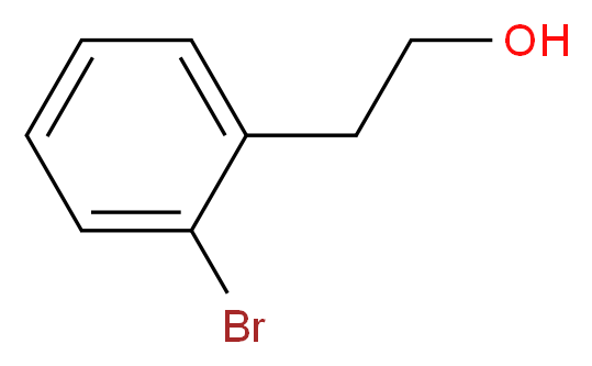 2-(2-Bromophenyl)ethanol_分子结构_CAS_1074-16-4)