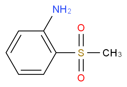 2-(Methylsulphonyl)aniline 99%_分子结构_CAS_2987-49-7)