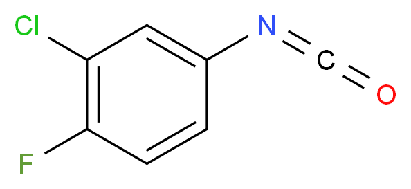 2-Chloro-1-fluoro-4-isocyanatobenzene_分子结构_CAS_)