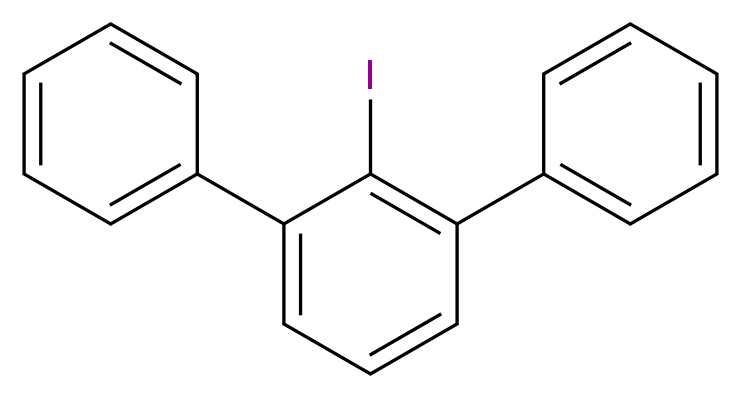 2'-碘--1,1':3',1''-三联苯_分子结构_CAS_82777-09-1)