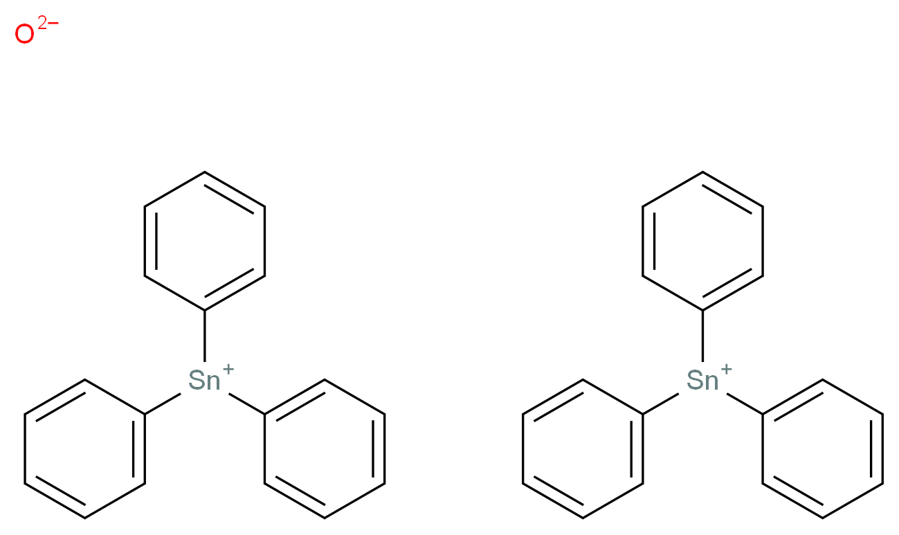 bis(triphenylstannylium) oxidandiide_分子结构_CAS_1262-21-1