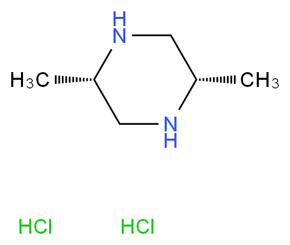 (2S,5S)-2,5-dimethylpiperazine dihydrochloride_分子结构_CAS_325148-85-4)