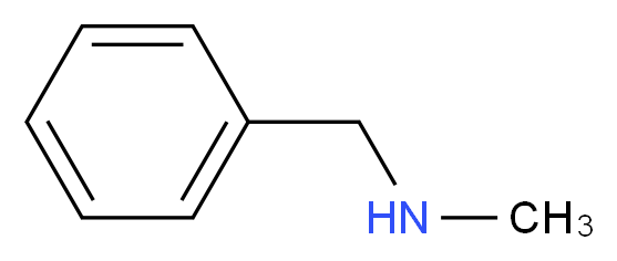 N-Methylbenzylamine_分子结构_CAS_)