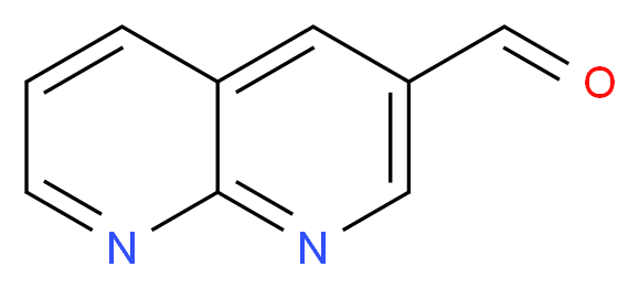 1,8-naphthyridine-3-carbaldehyde_分子结构_CAS_933746-87-3