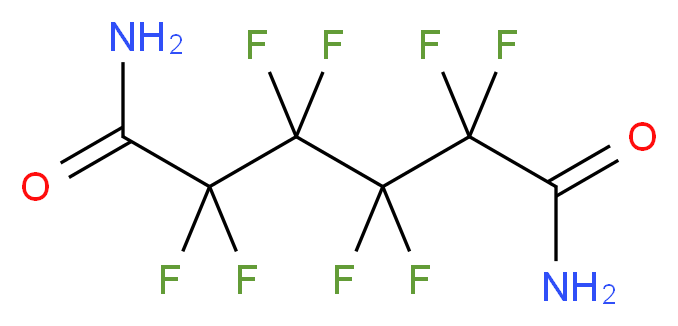 2,2,3,3,4,4,5,5-Octafluorohexanediamide 97%_分子结构_CAS_)