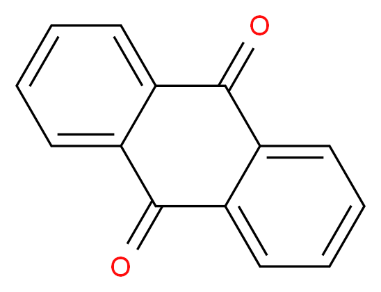 Anthracene-9,10-dione_分子结构_CAS_84-65-1)