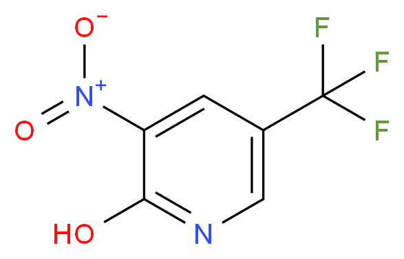 2-Hydroxy-3-nitro-5-(trifluoromethyl)pyridine 98%_分子结构_CAS_33252-64-1)