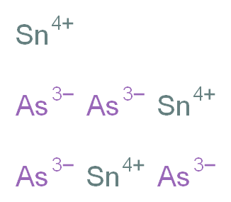 tritin(4+) ion tetraarsanetriide_分子结构_CAS_39332-13-3